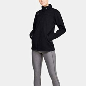 New Under Armour Women's Jacket Black Small UA Barrage Softshell B539-330